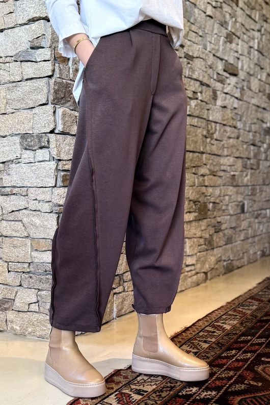 Sola Smart Tech Barrel Pant Chocolate /15=